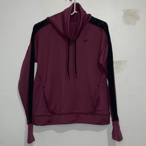 Size M Women’s Under Armour Dark Purple and Black Sweatshirt